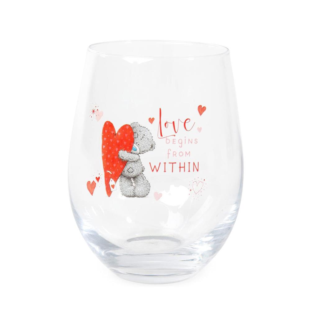 Stemless Glass Slippers & Candle Me to You Bear Gift Set Extra Image 2